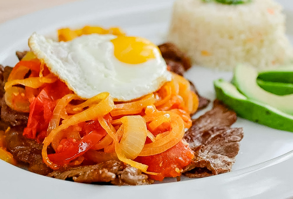 Carne en Bistec Almuerzo